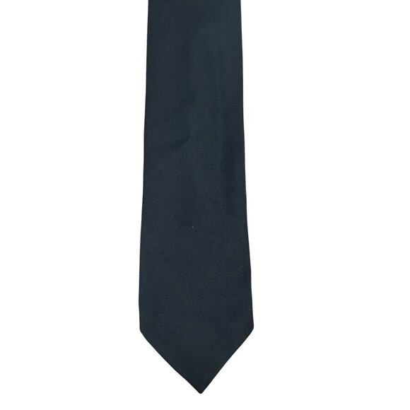 Ketch Mens Classic Navy Blue Tie - 100% Polyester - Picture 2 of 3